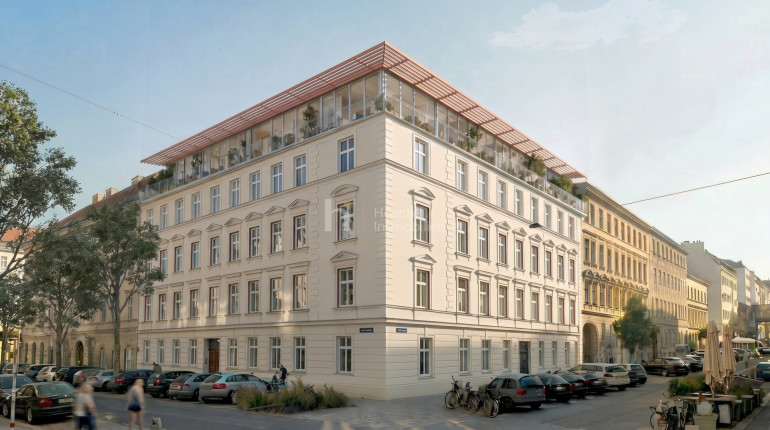 Wohnung - 1160, Wien,Ottakring - Vorstadtblick | Zwei Zimmer mit Terrasse vor Wohnküche und Schlafzimmer | Top 24