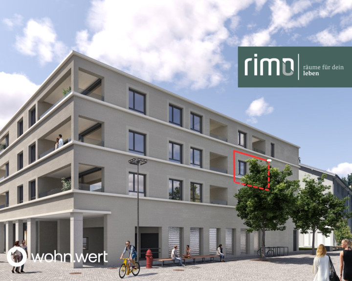 Wohnung - 6800, Feldkirch - 1,5-Zimmerwohnung am Jahnplatz inmitten von Feldkirch - Erstbezug - zu mieten - Top A2.2