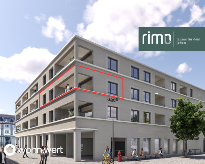 Wohnung - 6800, Feldkirch - 3-Zimmerwohnung am Jahnplatz inmitten von Feldkirch - Erstbezug - zu mieten - Top A2.4