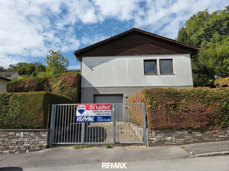Haus - 4407, Dietach - AUSSICHTS-BUNGALOW mit Keller auf 1.141 m² großem Hanggrundstück in Dietach