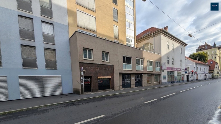 Büro / Praxis - 8010, Graz - Top-Standort Grazbachgasse: Sichtbare Geschäftsfläche im Erdgeschoß, ruhige Büros im Obergeschoß!