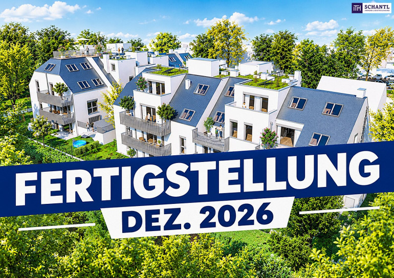 Wohnung - 1210, Wien - SCHWARZLAKENAU | Direkt am grünen Park | Neubauwohnungen mit Wärmepumpe & PV-Anlage | ÜBERGABE steht kurz bevor! (Marchfeldkanal, Neue Donau)