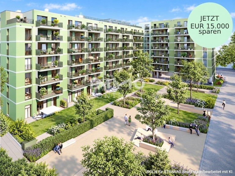Wohnung - 1230, Wien - Morgensonne, attraktive Freifläche, modernes Projekt (Goodies): Provisionsfreier Neubau-Erstbezug