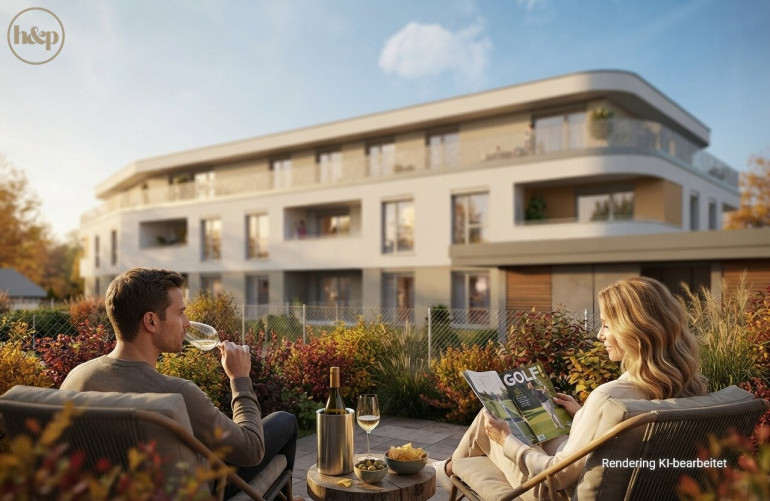 Wohnung - 2821, Lanzenkirchen - Wohnen auch im Freien: Gartenwohnung mit See + Golf