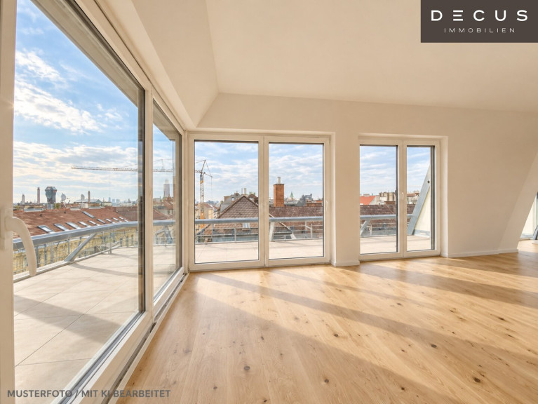 Wohnung - 1070, Wien - 1070 WIEN | 4 ZIMMER | LUXURIÖSE DACHGESCHOSSWOHNUNG | ERSTBEZUG | FERNBLICK | BEZUG AB 01.01.2027