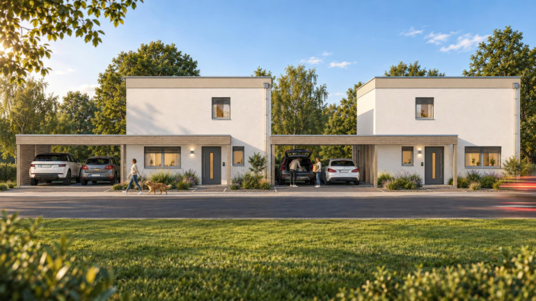 Haus - 9131, Grafenstein - sonniges Einfamilienhaus inkl. Grundstück (EFH 2/1) - Willkommen zu Hause im Grünen!