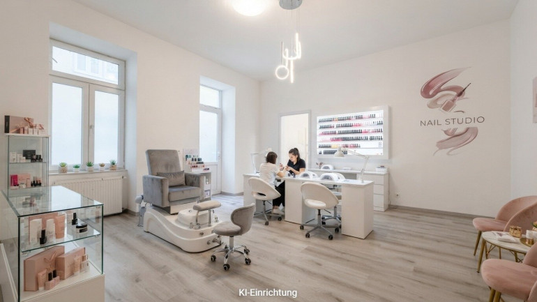 Büro / Praxis - 1180, Wien - Hof-Studio/Büro mit moderner Einbauküche zur unbefristeten Miete