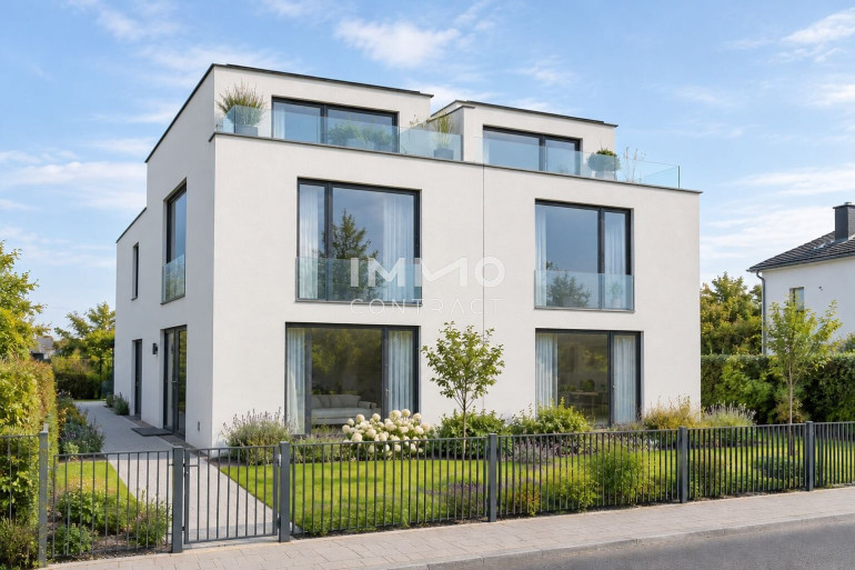 Haus - 1220, Wien,Donaustadt - WOHNTRAUM MIT DACH­TERRASSE – Modernes 5-Zimmer-Doppelhaus mit Eigengarten