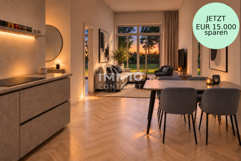 Wohnung - 1230, Wien - NEW: Garten-Traum mit Top-Ausstattung und Gäste-Lounge, Eventküche, Gemeinschaftsterrasse usw.