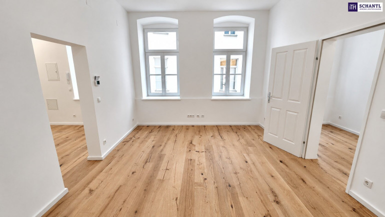 Wohnung - 1150, Wien,Rudolfsheim-Fünfhaus - Frisch sanierte 2-Zimmer-Wohnung mit sensationellen 33 m² zusätzlicher Lagerfläche! + Beste Infrastruktur + Traumhaftes Altbauhaus + Jetzt zugreifen!