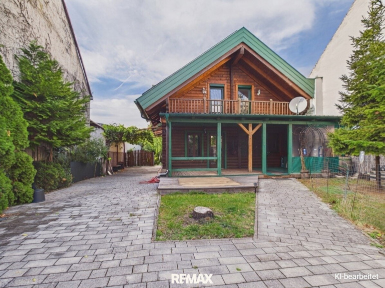 Haus - 7122, Gols - Charmantes Blockhaus mit Berghüttenflair nahe dem Neusiedler See