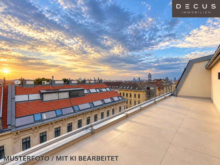 Wohnung - 1070, Wien - 1070 WIEN | 4 ZIMMER | LUXUS IM DACHGESCHOSS | RUNDUMBLICK | ERSTBEZUG |  AB 01.01.2027