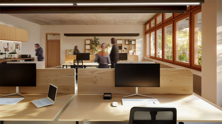 Büro / Praxis - 6020, Innsbruck - NOOA Space - einladende Schauraum-/Bürofläche!