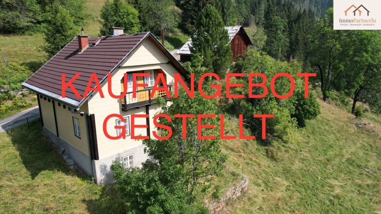 Haus - 9816, Teuchl - Sacherl/Hofstelle/Berghütte mit 1,07 ha in der Teuchl – Sehnsuchtsort für engagierte Sanierer