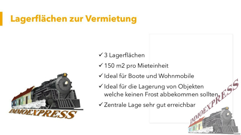 Halle / Lager / Produktion - 7021, Gemeinde Draßburg - verschiedene Lagerflächen zur Vermietung