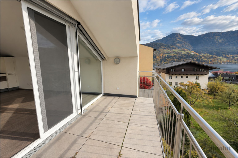 Wohnung - 5700, Zell am See - Gepflegte, moderne Mietwohnung mit Seeblick in zentraler Lage von Zell/See. Ca. 94 m², 2 SZ, Balkon